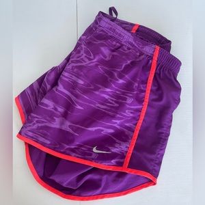 Nike Dri Fit Shorts, Purple, M
